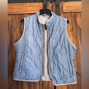 Isis Light Blue and Gray Women’s Vest